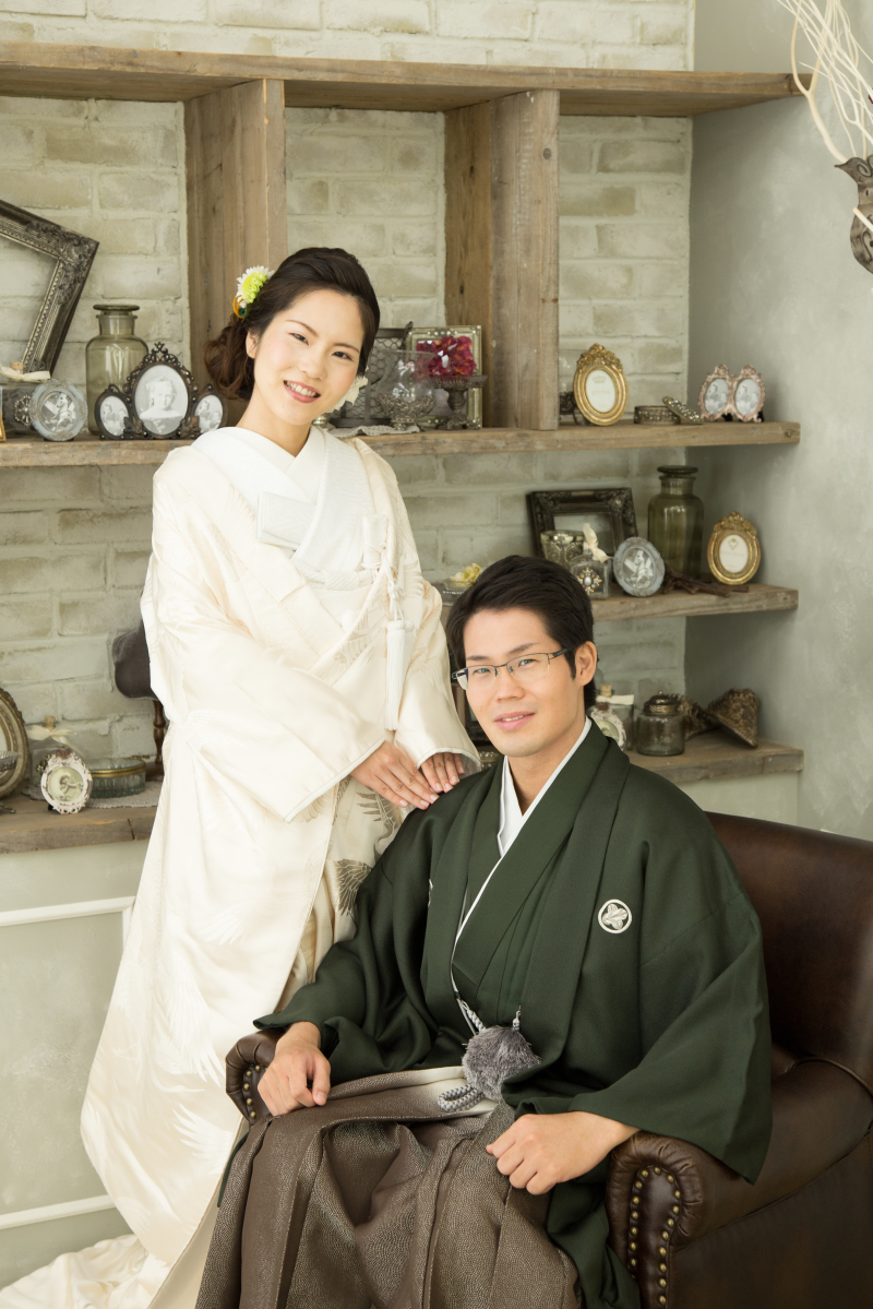 白無垢にお色直し♡