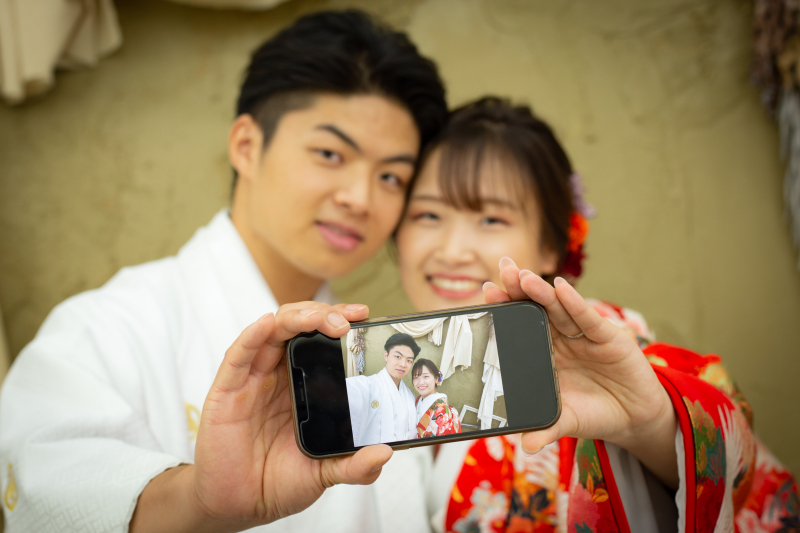 お二人リクエストカットも撮影♡