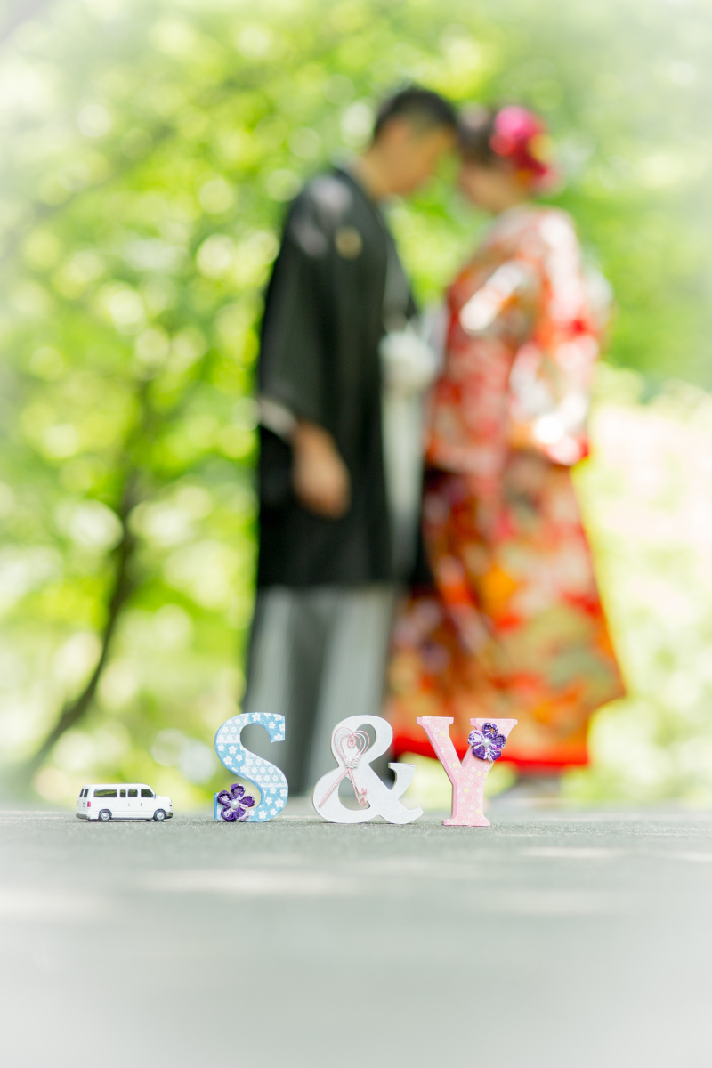 イニシャルを使って♡