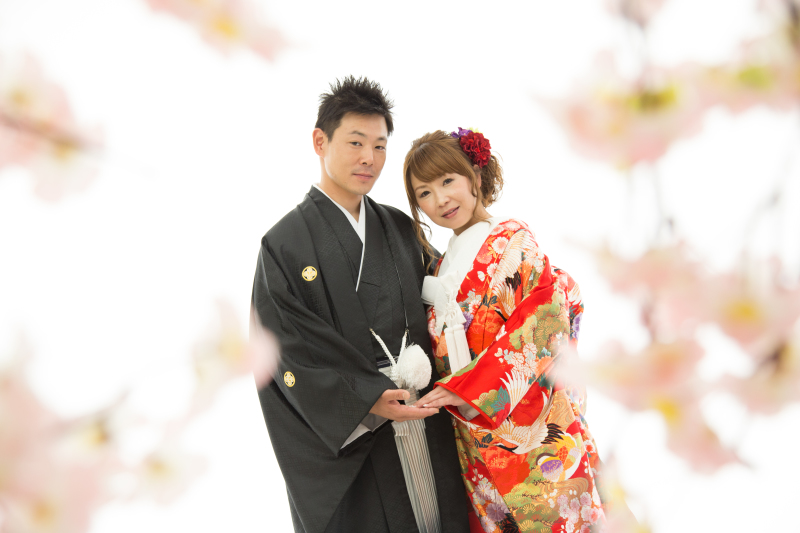 続いては和装撮影スタート!