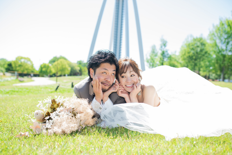 138タワーの前で・・・