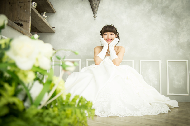 可愛いおすわりショット♡