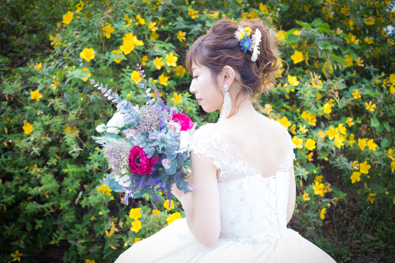 草原で摘んできたようなおしゃれなクラッチ☆