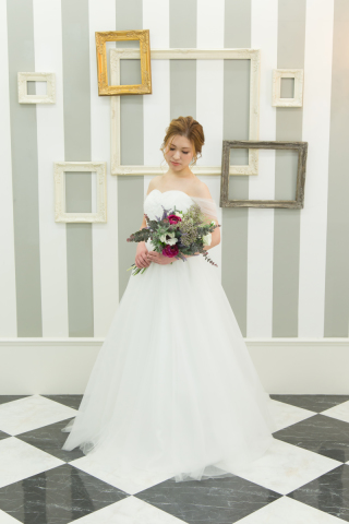 新作衣裳でスタジオ洋装撮影♪