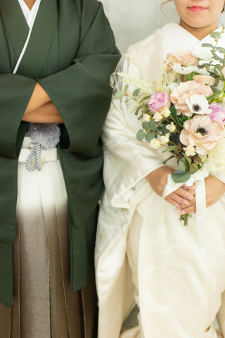 夏は涼しいスタジオで和装フォト！