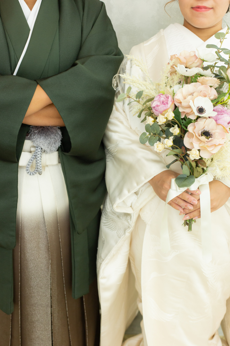 夏は涼しいスタジオで和装フォト！