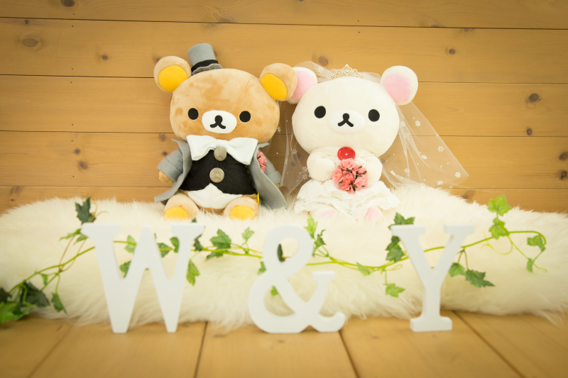 お持込みのグッズを使って可愛く♡