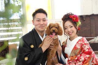 ペットと一緒に♡