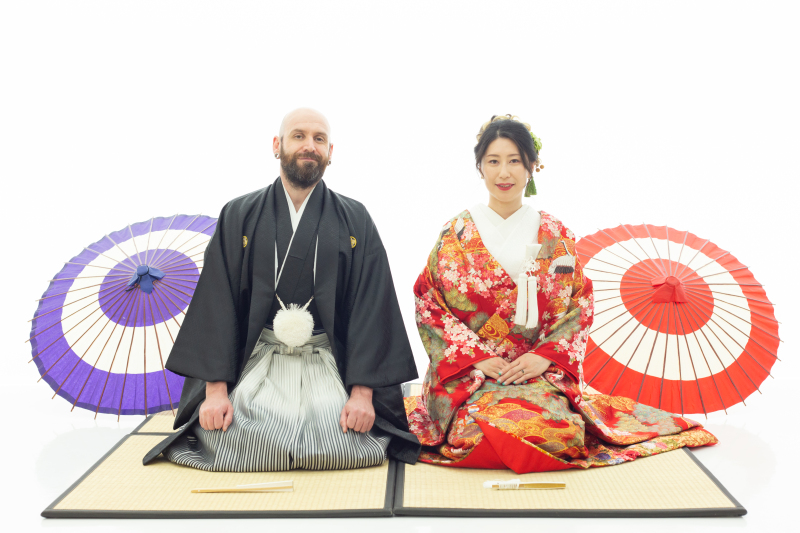 和装のラストは正座！