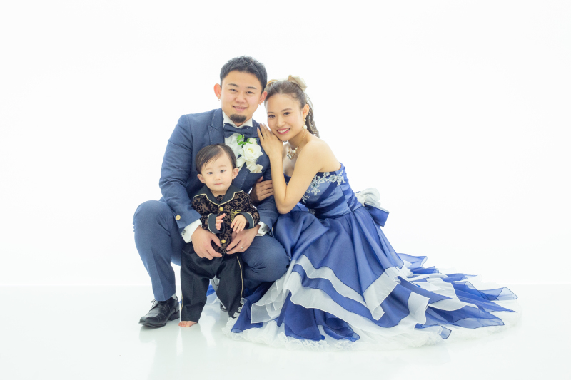 ご家族の衣装もレンタルOK!