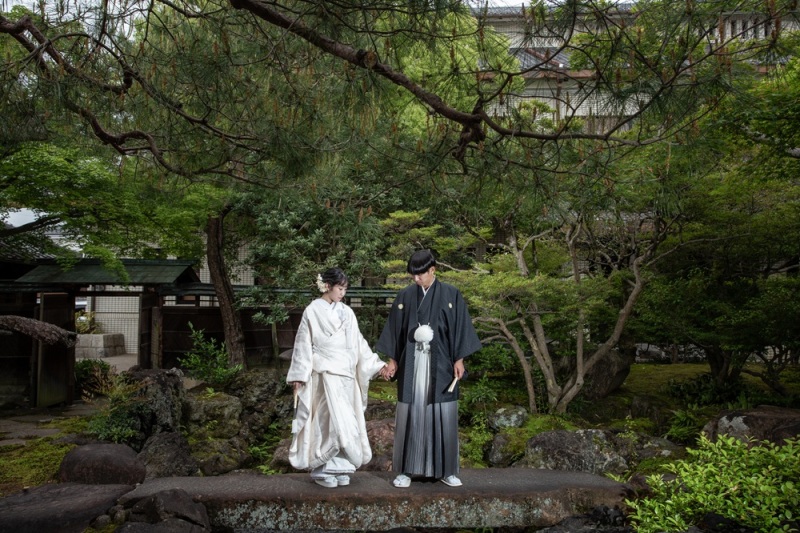 MaiBRIDE 一宮_庭園で撮影できる