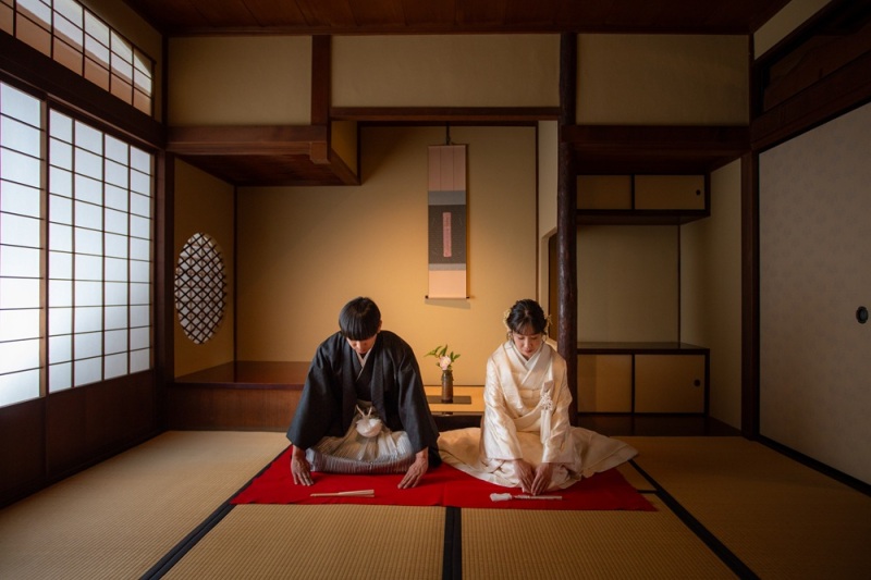 MaiBRIDE 一宮_庭園で撮影できる