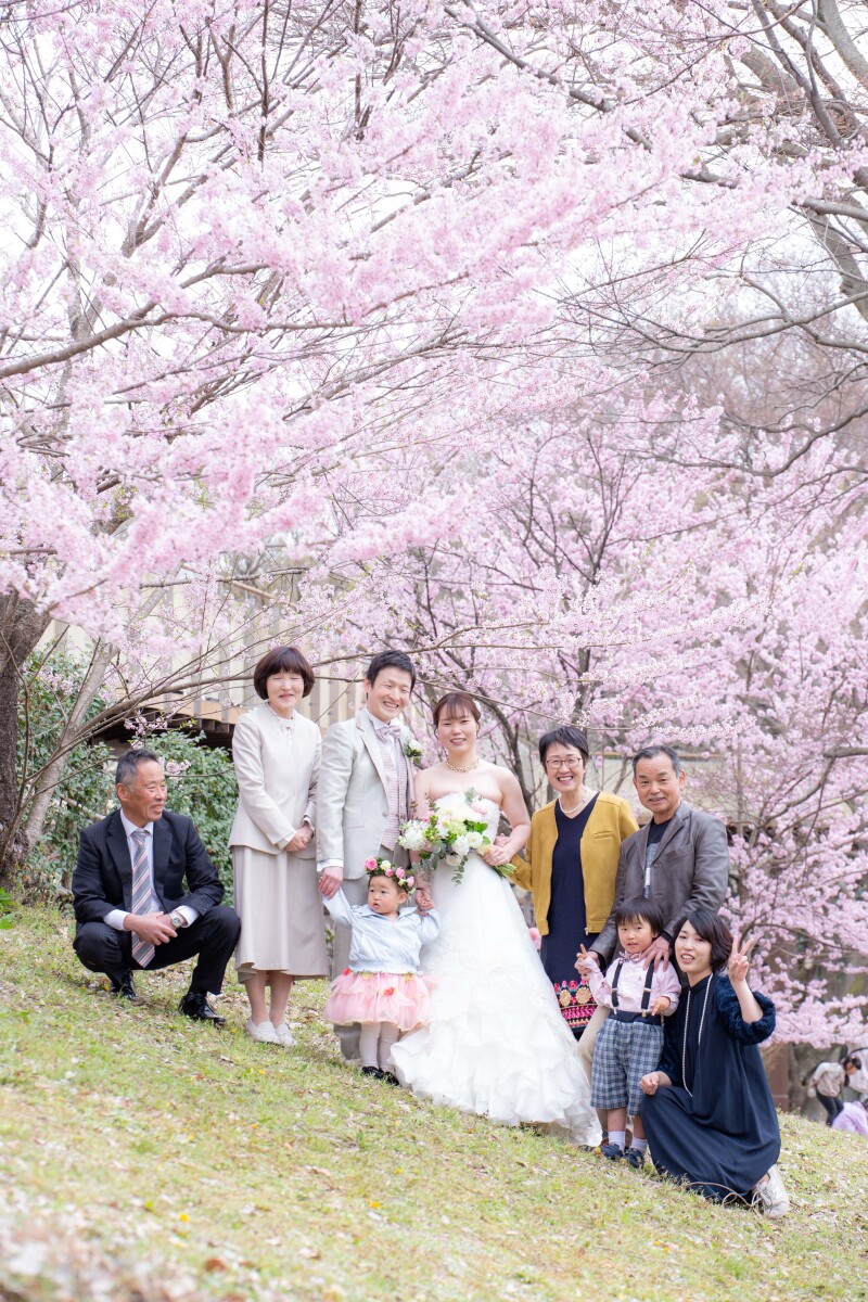 MaiBRIDE 一宮_家族・友人を撮影に呼べる