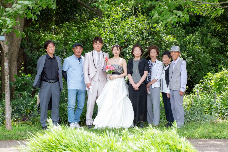 MaiBRIDE 一宮_家族・友人を撮影に呼べる
