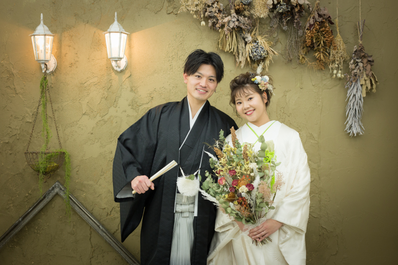 大人気!トレンドのドライフラワー満載の背景