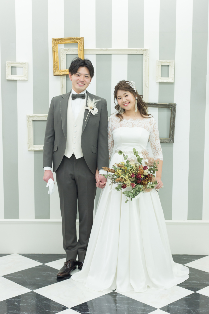 【デザインアルバムと全カットデータ付!】天候に左右されないスタジオ撮影で洋装&和装よくばり撮影パック