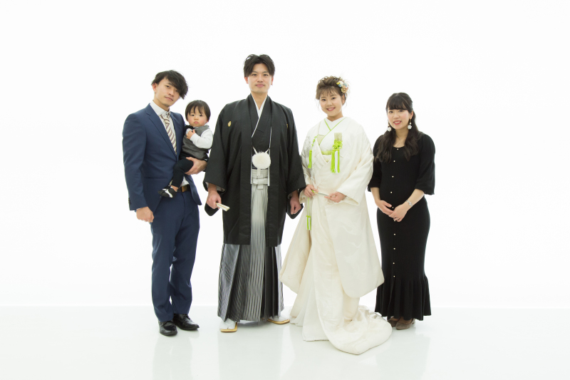 【アルバム3冊+全カットデータのセット!】ご家族へのプレゼント用におすすめ☆和装親孝行プラン
