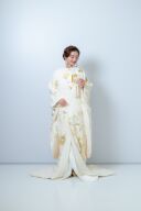 白無垢　菊花鳳凰