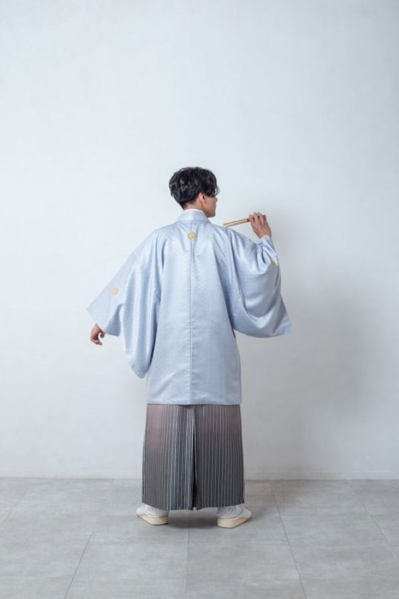 紋付（グレー）