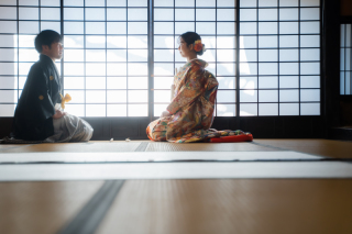  和装ロケ　どうだん亭