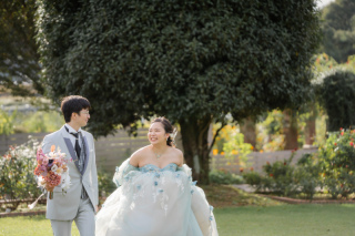 洋装ロケ　ローズガーデン