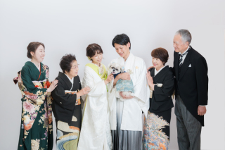 スタジオ・家族フォト婚プラン和装