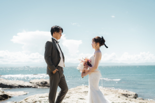 洋装ロケ　野間灯台