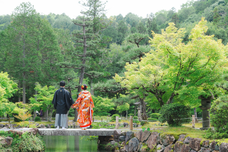 スタジオ+和装ロケ　永保寺