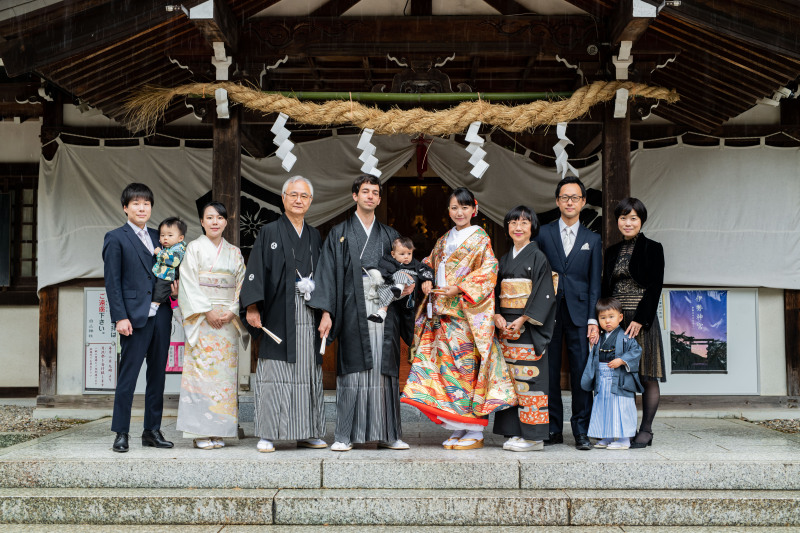 ロケーション撮影でも家族撮影