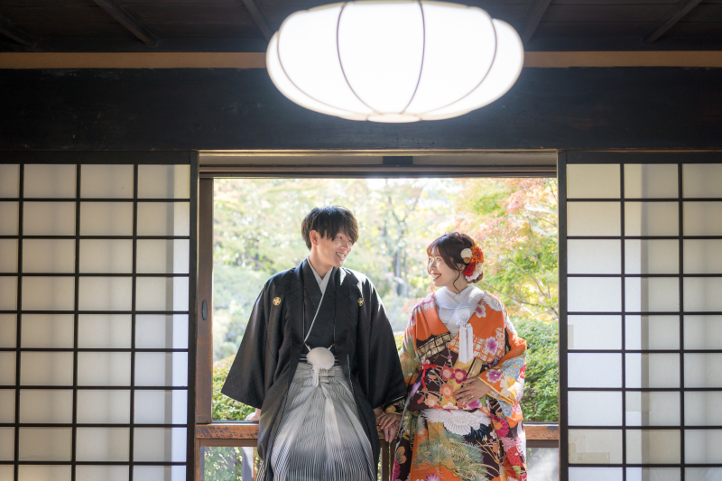 MaiBRIDE　春日井_庭園で撮影できる