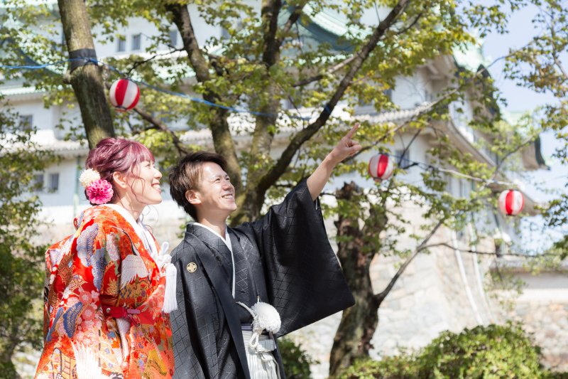 MaiBRIDE　春日井_庭園で撮影できる