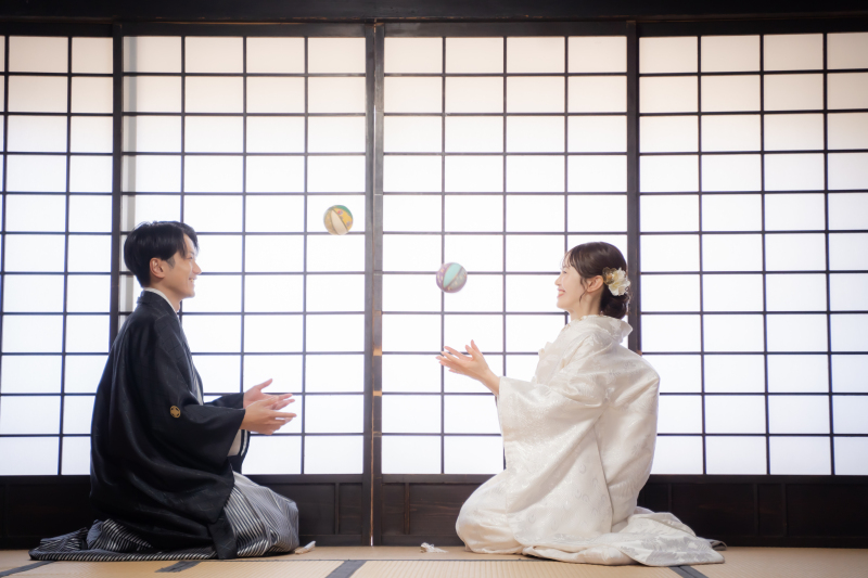 MaiBRIDE　春日井_庭園で撮影できる