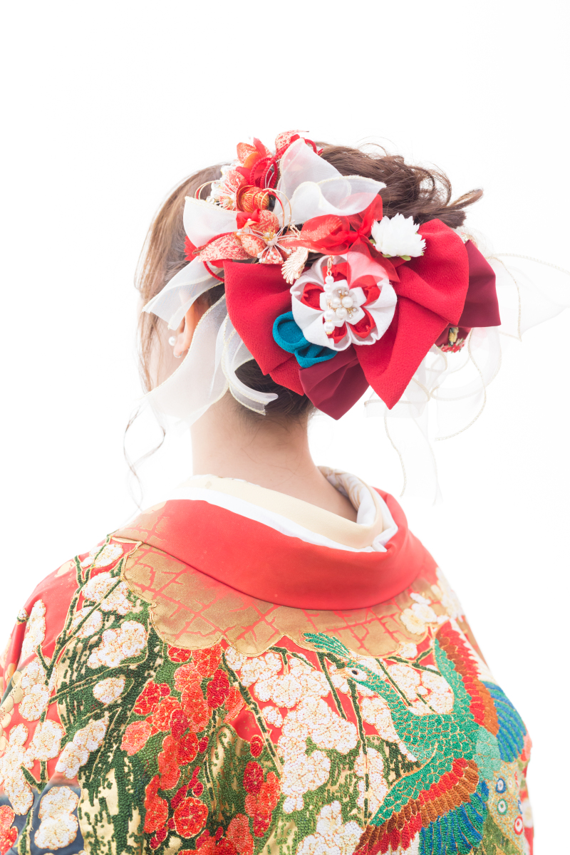 ヘッドドレスやアクセサリーも持ち込めます