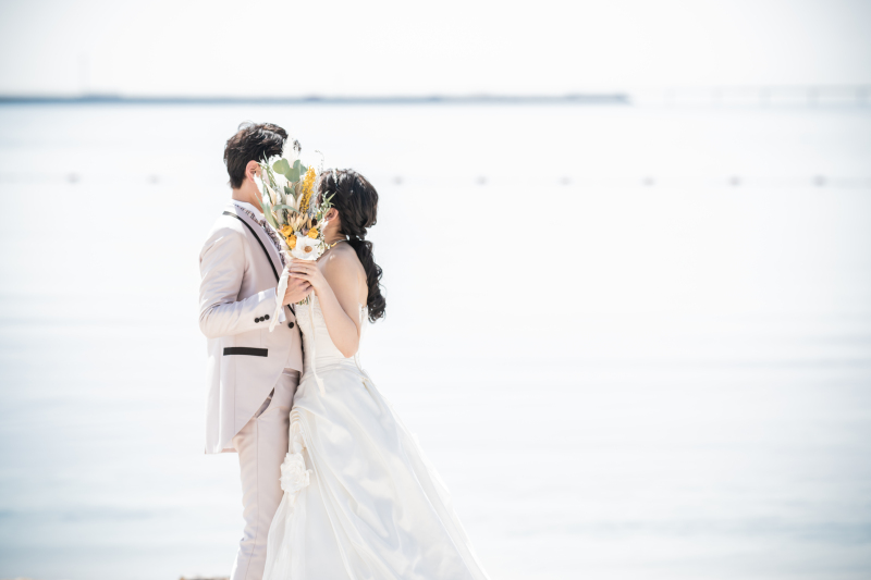 MaiBRIDE 春日井_海で撮影できる