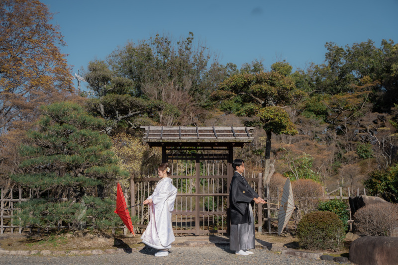 MaiBRIDE　春日井_庭園で撮影できる
