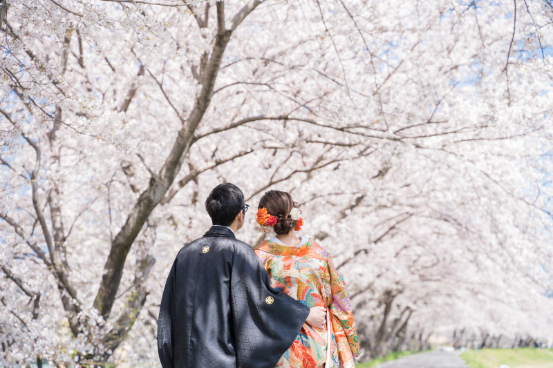 MaiBRIDE　春日井_庭園で撮影できる