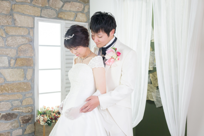 MaiBRIDE　春日井_マタニティ用ドレスがある