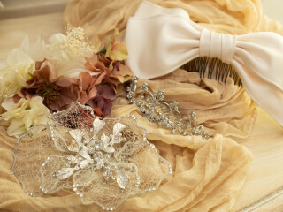 撮影ヘッドドレス髪飾り