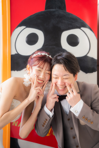 MaiBRIDE　春日井_ロケーション洋装（豊田スタジアム）