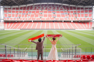 MaiBRIDE　春日井_ロケーション洋装（豊田スタジアム）