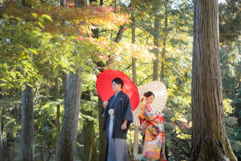 MaiBRIDE　春日井_庭園で撮影できる