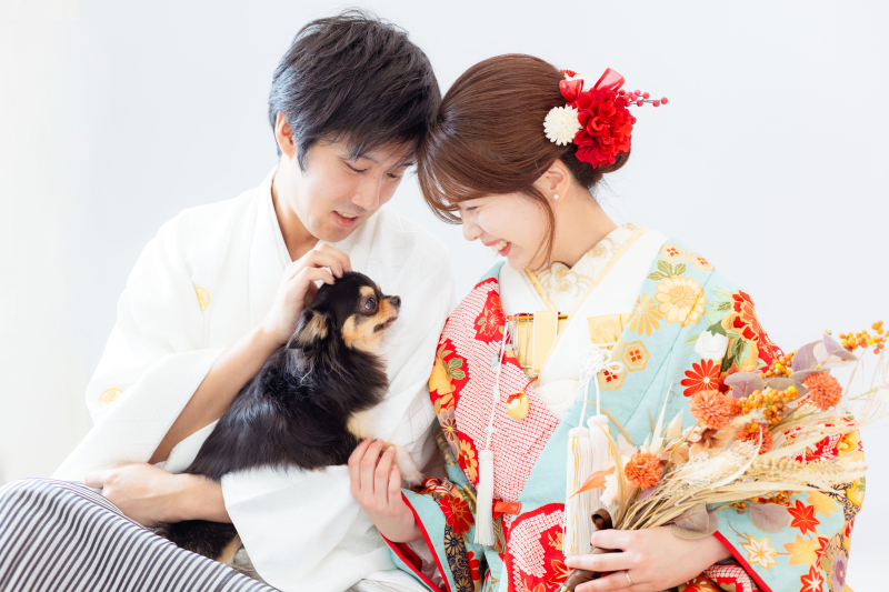 MaiBRIDE 春日井_色打掛・着物が豊富
