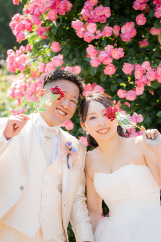MaiBRIDE　春日井_ロケーション洋装（庄内緑地公園）