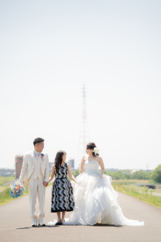 MaiBRIDE　春日井_ロケーション洋装（庄内緑地公園）