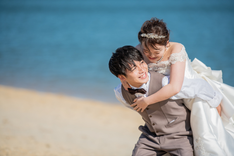 MaiBRIDE 春日井_海で撮影できる
