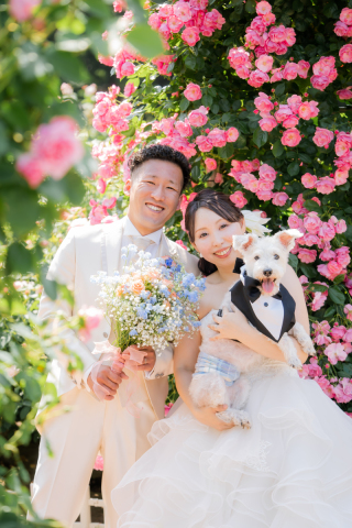 MaiBRIDE　春日井_ロケーション洋装（庄内緑地公園）