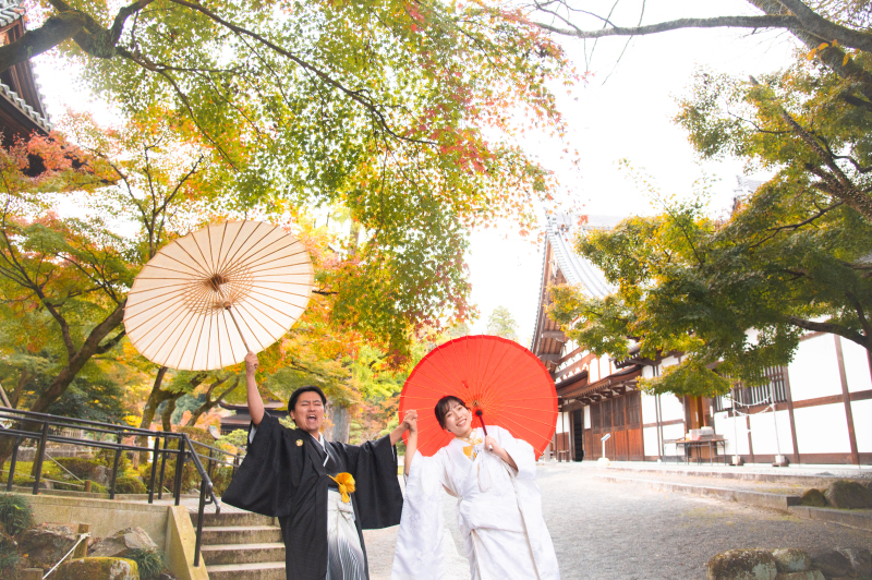 秋直前!紅葉受付残り僅か【岐阜寺院ロケ和装プラン】全データ付き