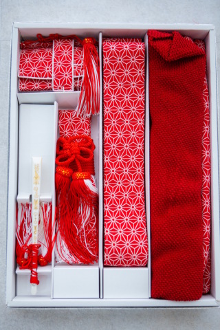 5点セット：麻の葉文様