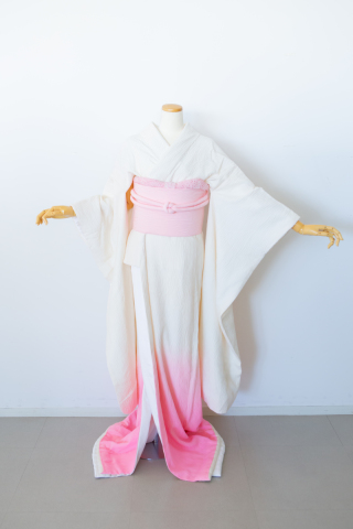 色掛下：ホワイトピンク