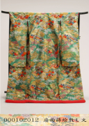 扇面蒔絵散し文